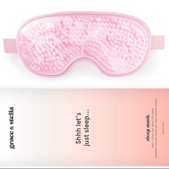 NIB Grace & Stella hot + cool gel bead sleep eye mask - Picture 1 of 8